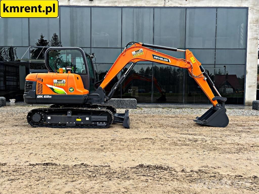 Develon DX 60 E-10 N Mini bagri <7t