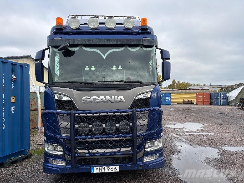 Scania R650B6X4NB Tovornjaki za hlode