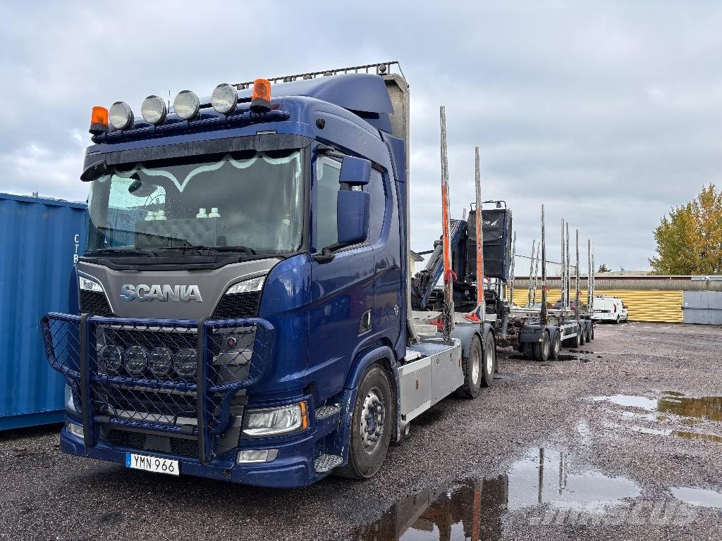 Scania R650B6X4NB Tovornjaki za hlode