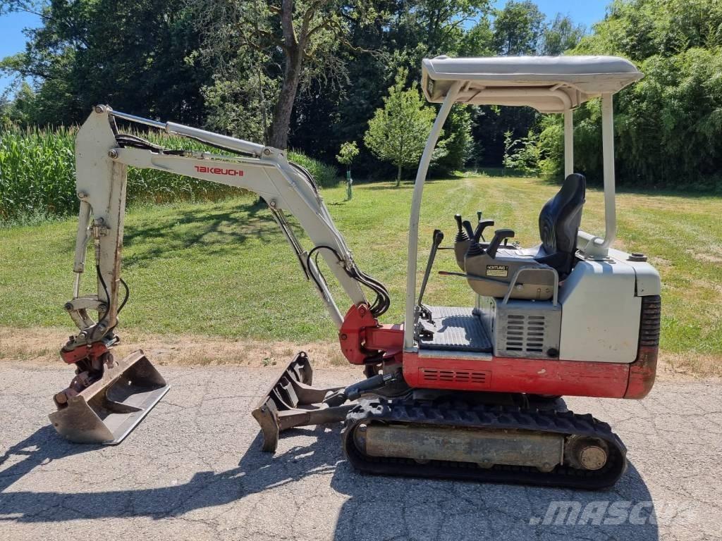 Takeuchi TB 016 Mini bagri <7t