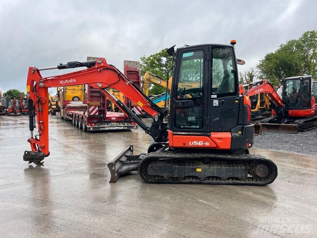 Kubota U 56-5 Mini bagri <7t