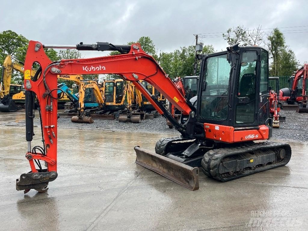 Kubota U 56-5 Mini bagri <7t