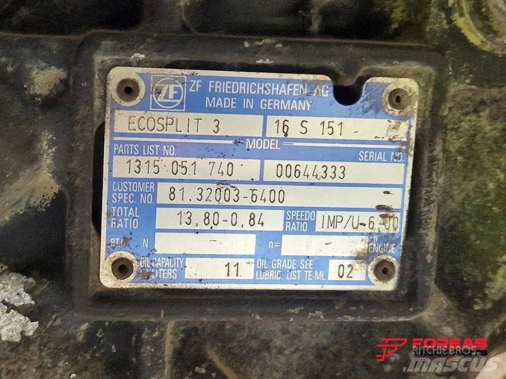 ZF ECOSPLIT 16S - 151 Menjalniki