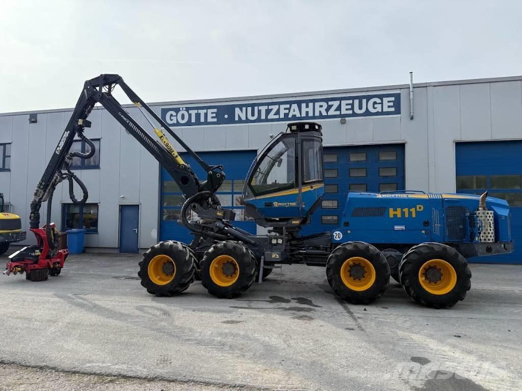 Rottne H11D Harvesterji