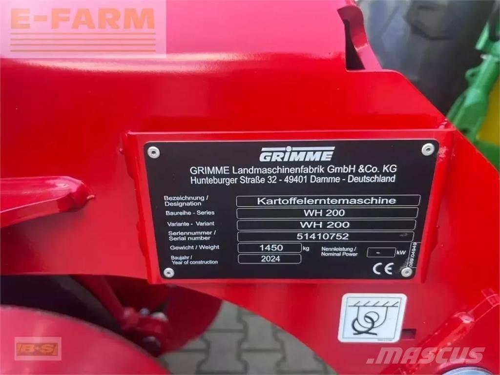 Grimme wh 200 Oprema za pridelovanje krompirja - Drugo