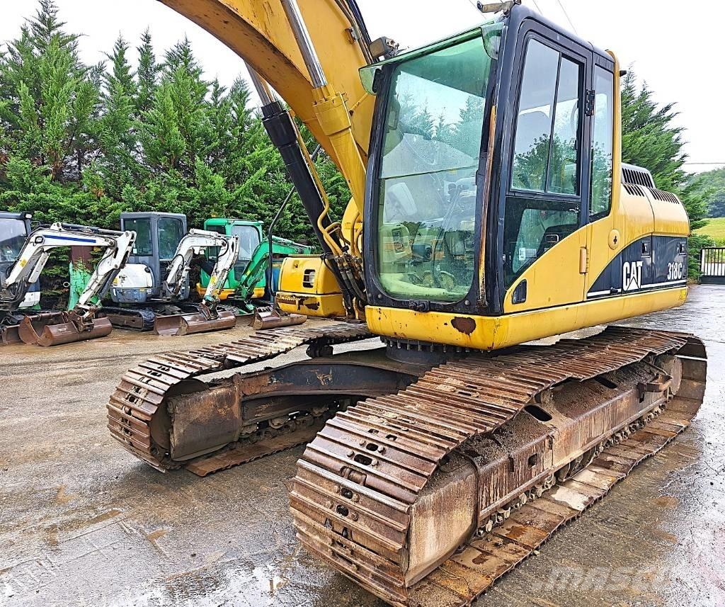 CAT 318 C Bagri goseničarji