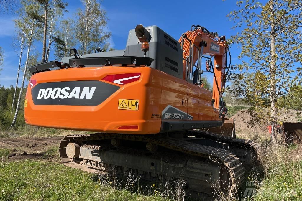 Doosan DX 420 LC Bagri goseničarji