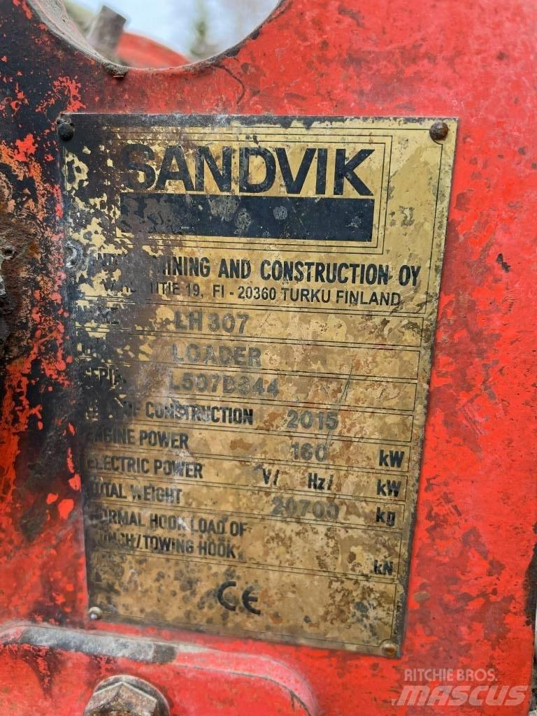 Sandvik LH 307 Podzemni nakladalci