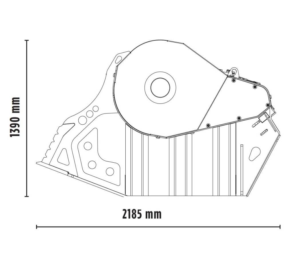 MB Crusher BF90.3 S4 Drobilci za gradbeništvo