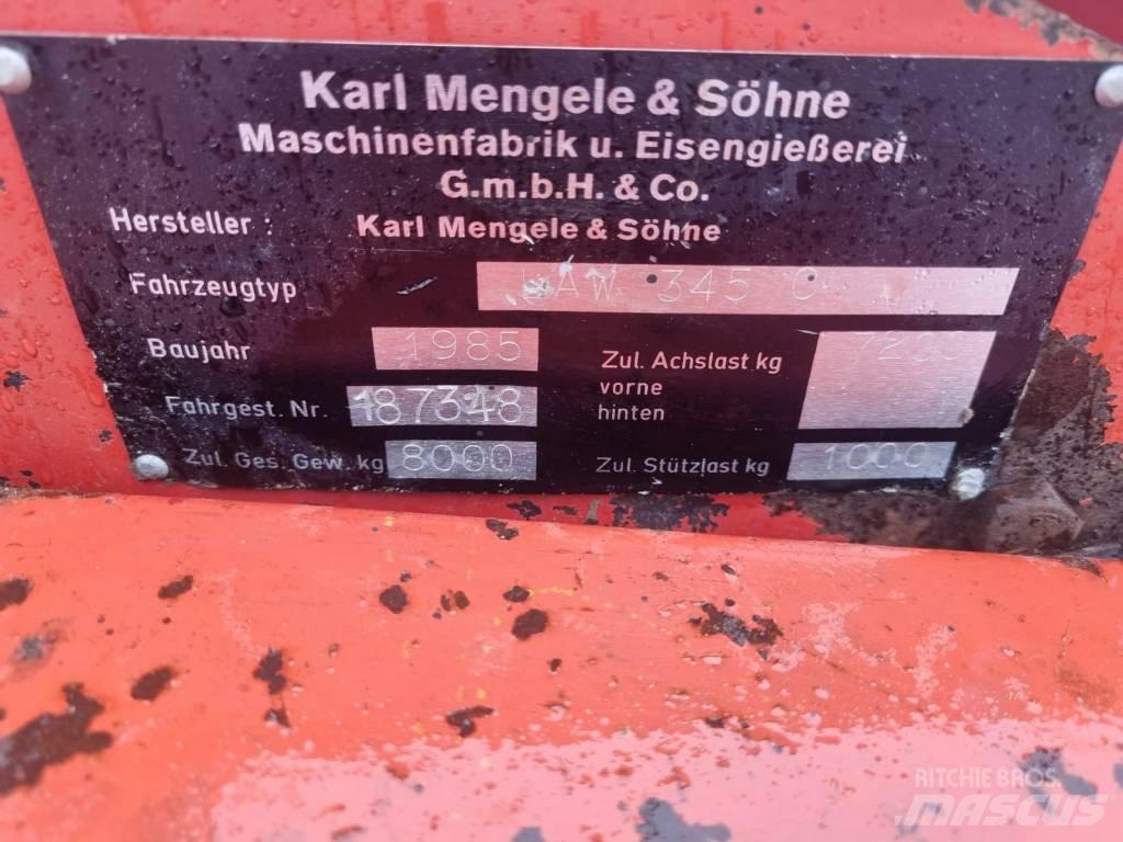 Mengele AW 345 c Samonakladalne prikolice