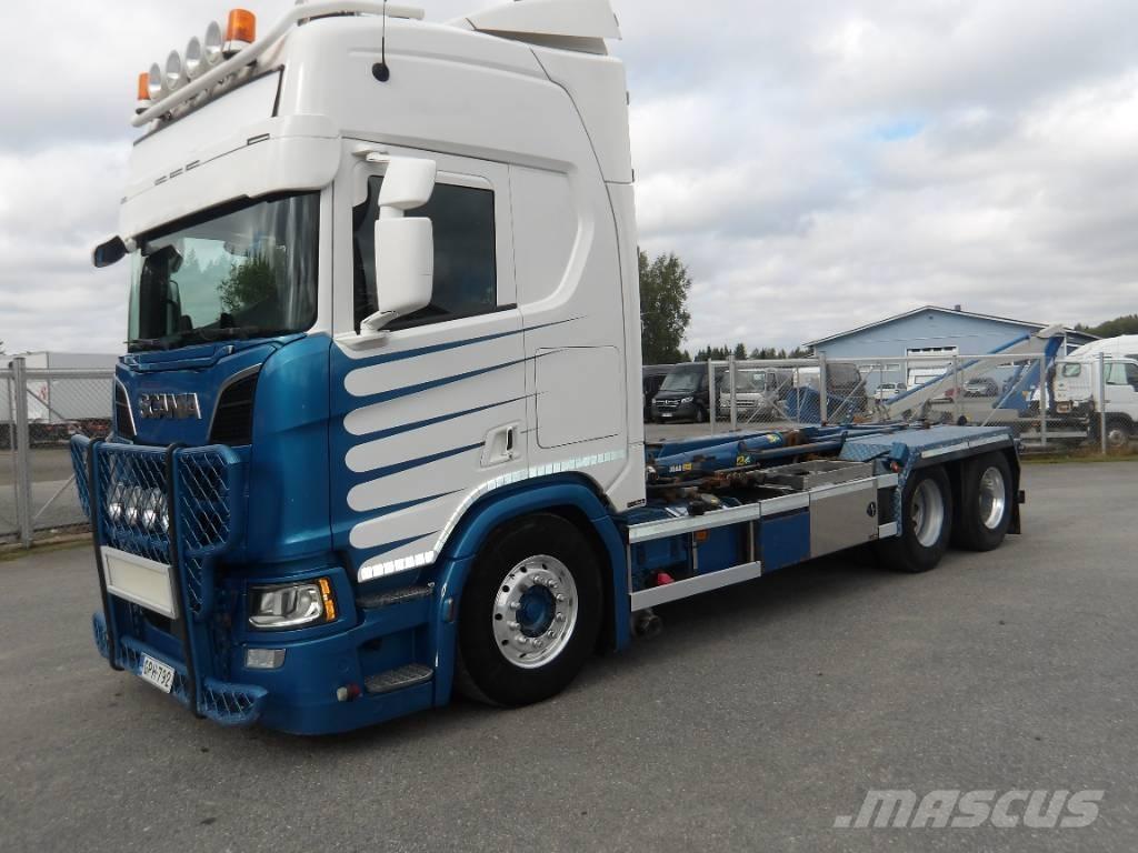 Scania R580 6x2 Kotalni prekucni tovornjaki