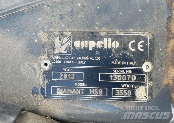 Capello diamand HS8 Rezalne glave za kombajne