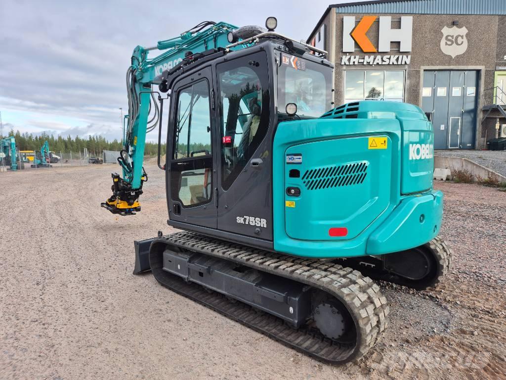 Kobelco SK75SR-7 Midi bagri 7t – 12t