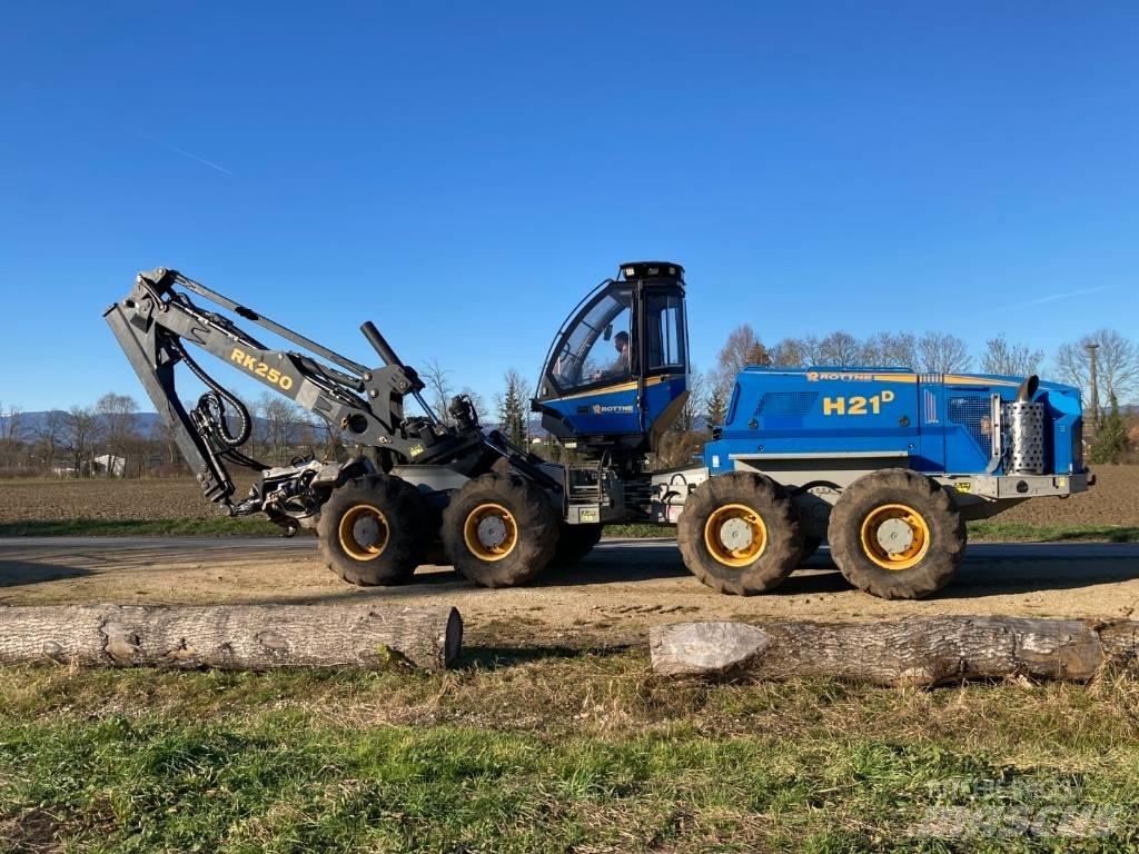 Rottne H21D Harvesterji