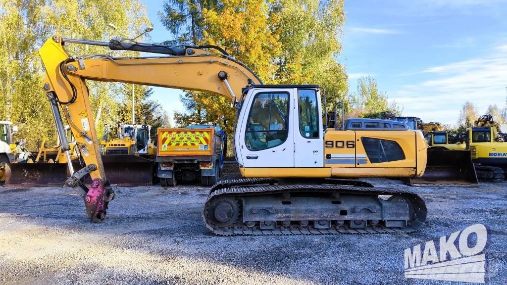Liebherr R 906 LC Bagri goseničarji