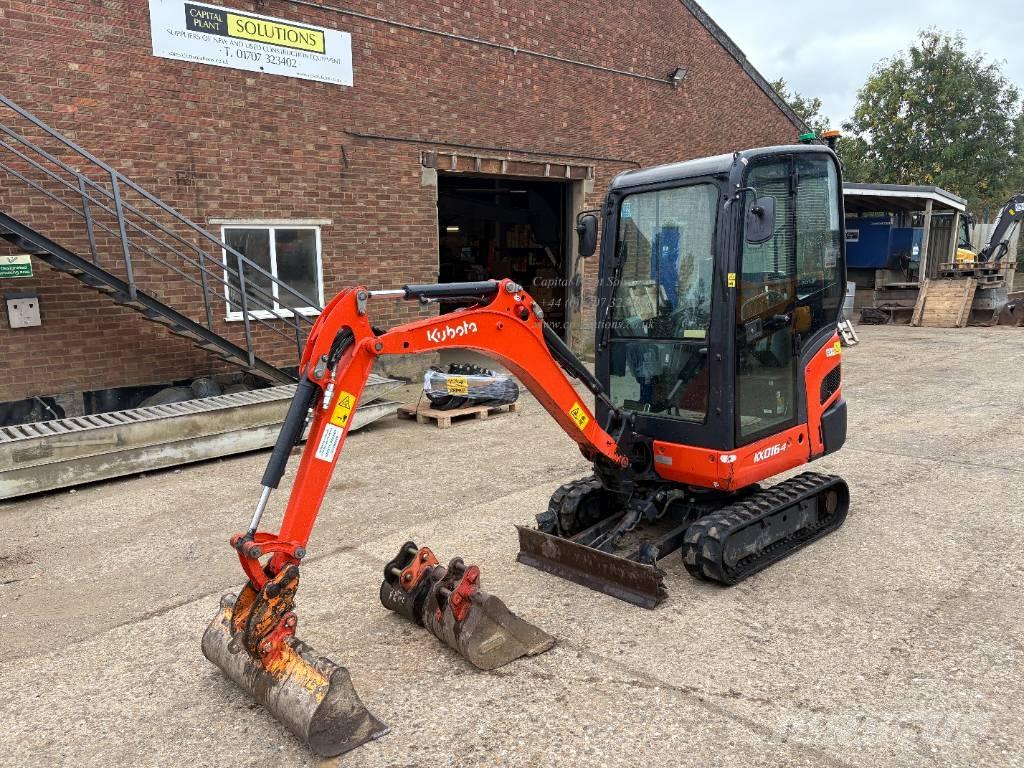 Kubota KX 016-4 Mini bagri <7t
