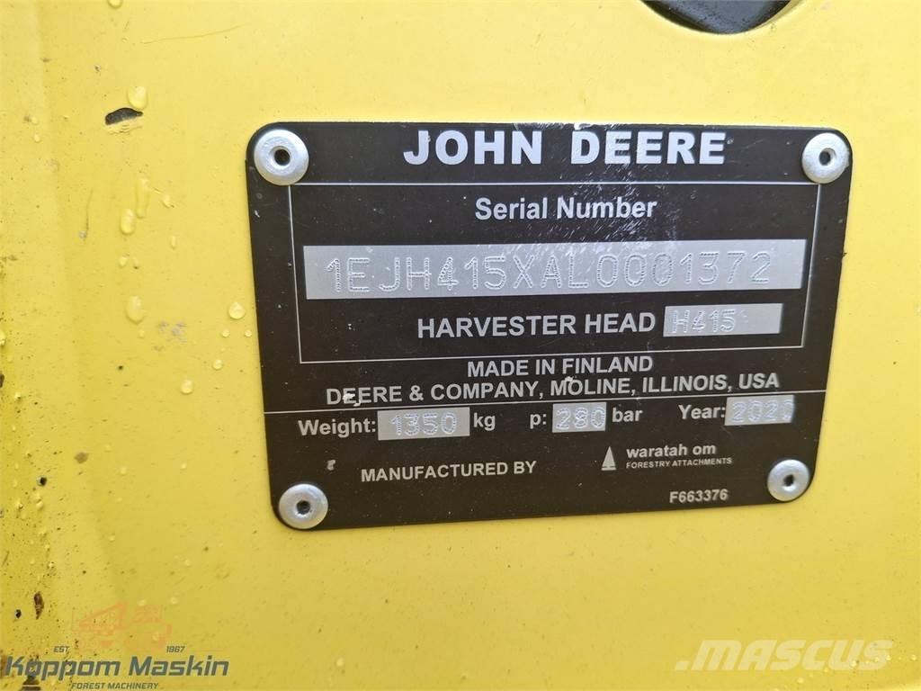 John Deere H415hd Glave za kombajne