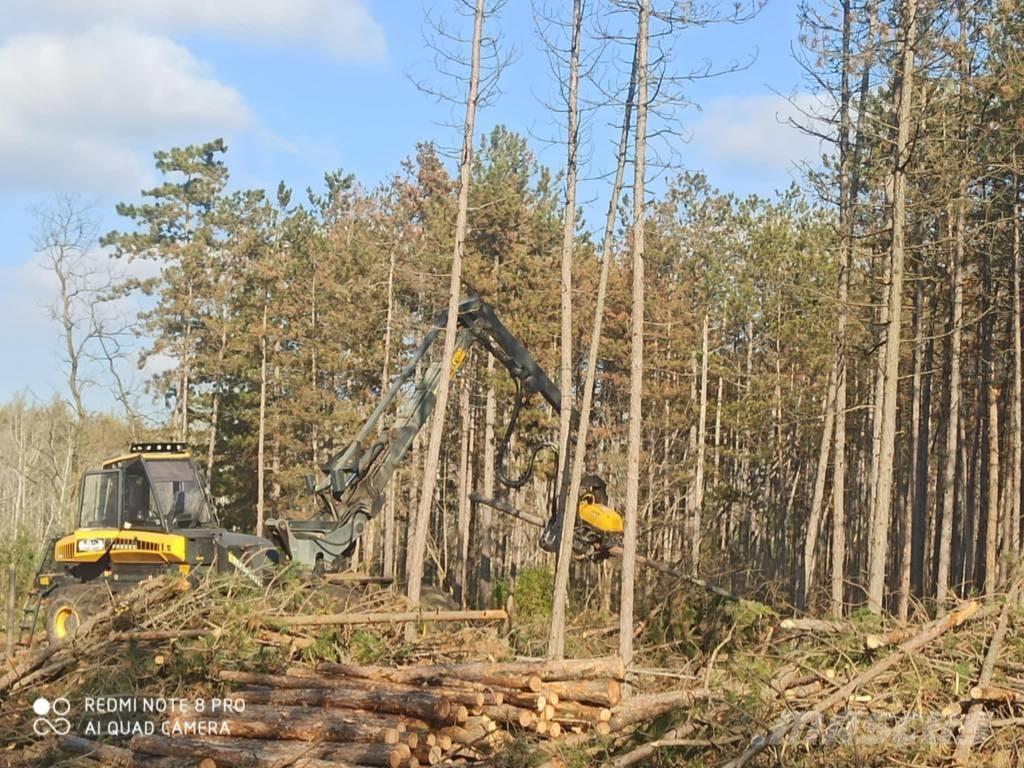 Ponsse Bear 8W Harvesterji