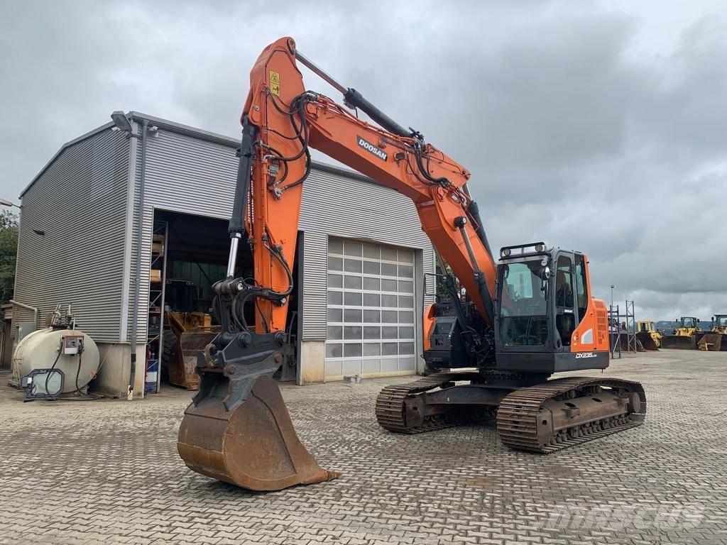 Doosan DX 235 LCR-5 Bagri goseničarji