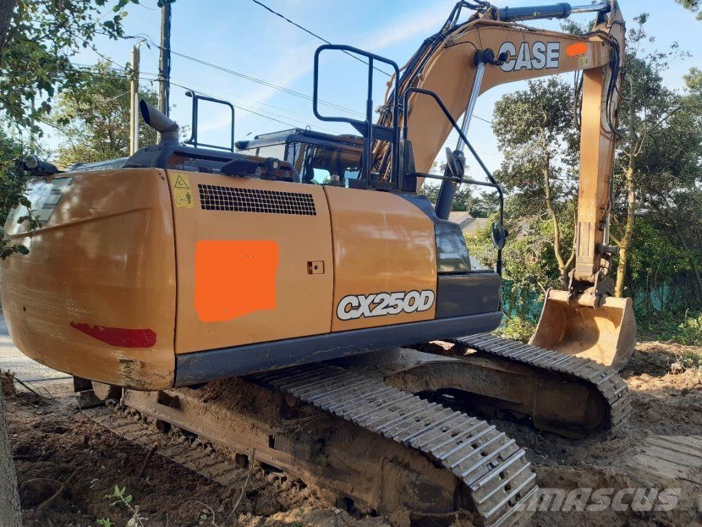 CASE CX 250 D Bagri goseničarji