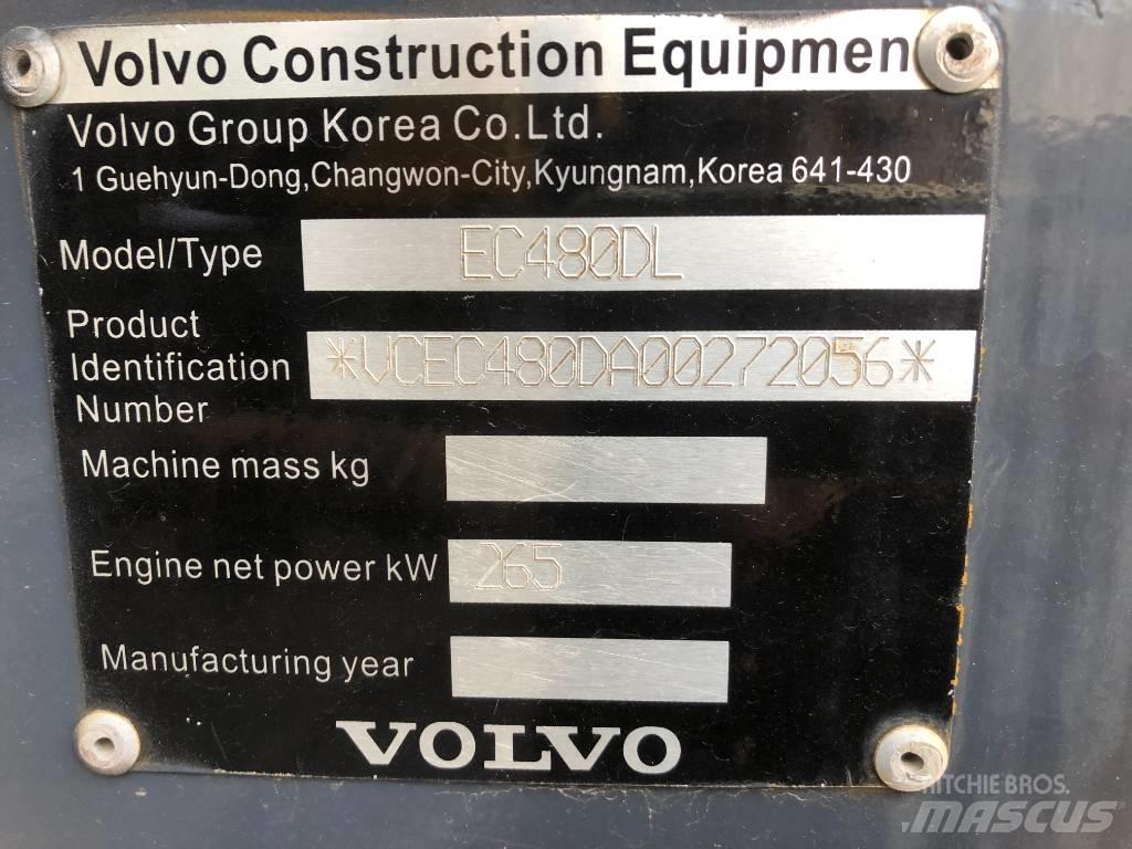 Volvo EC 480 Bagri goseničarji