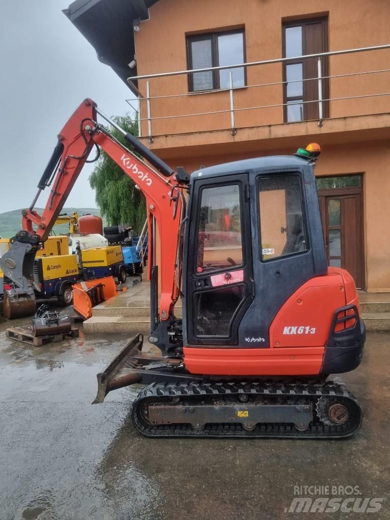 Kubota KX 61 Mini bagri <7t