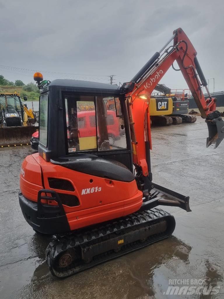 Kubota KX 61 Mini bagri <7t