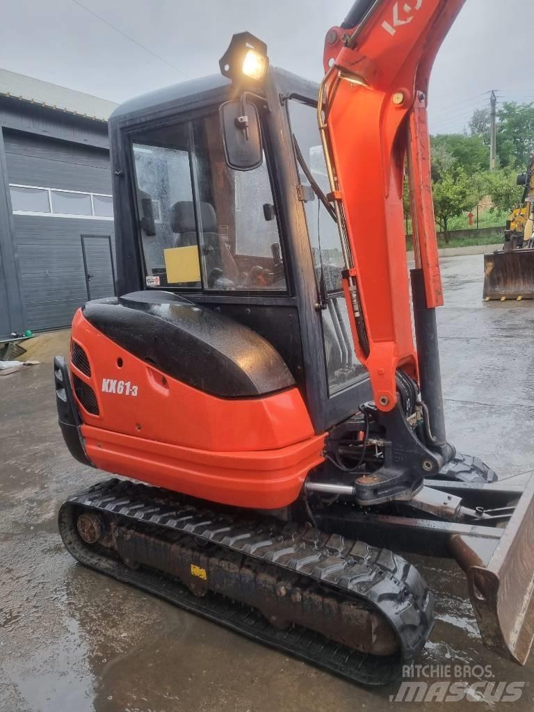 Kubota KX 61 Mini bagri <7t