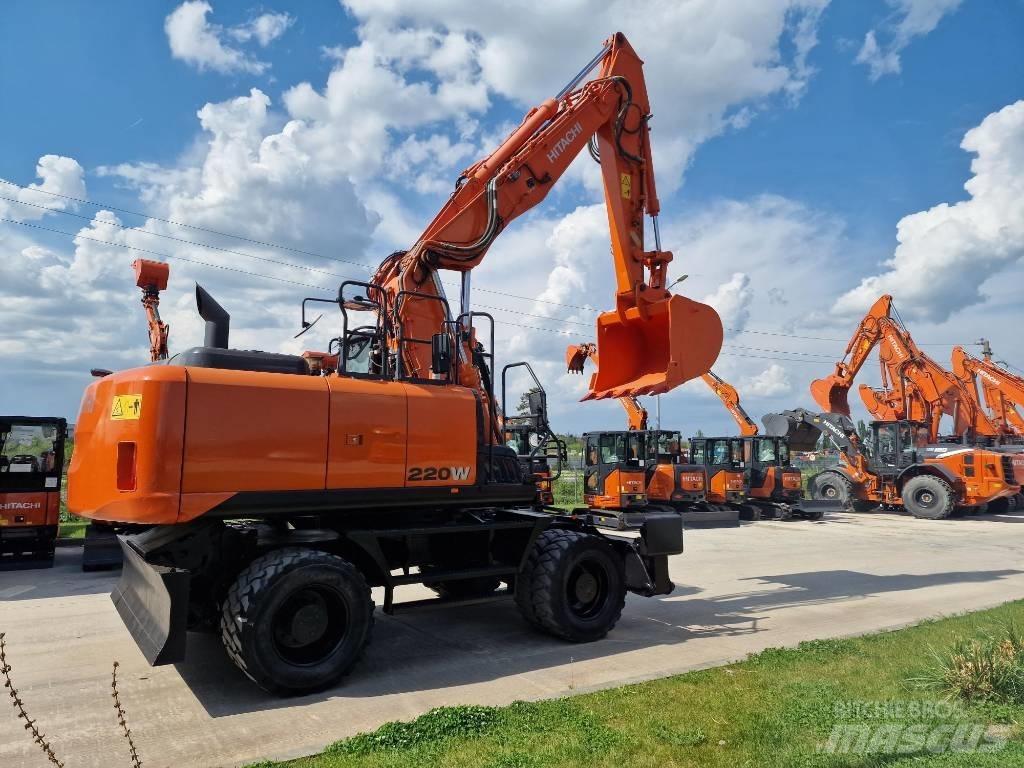 Hitachi ZX220W-6 Bagri na kolesih