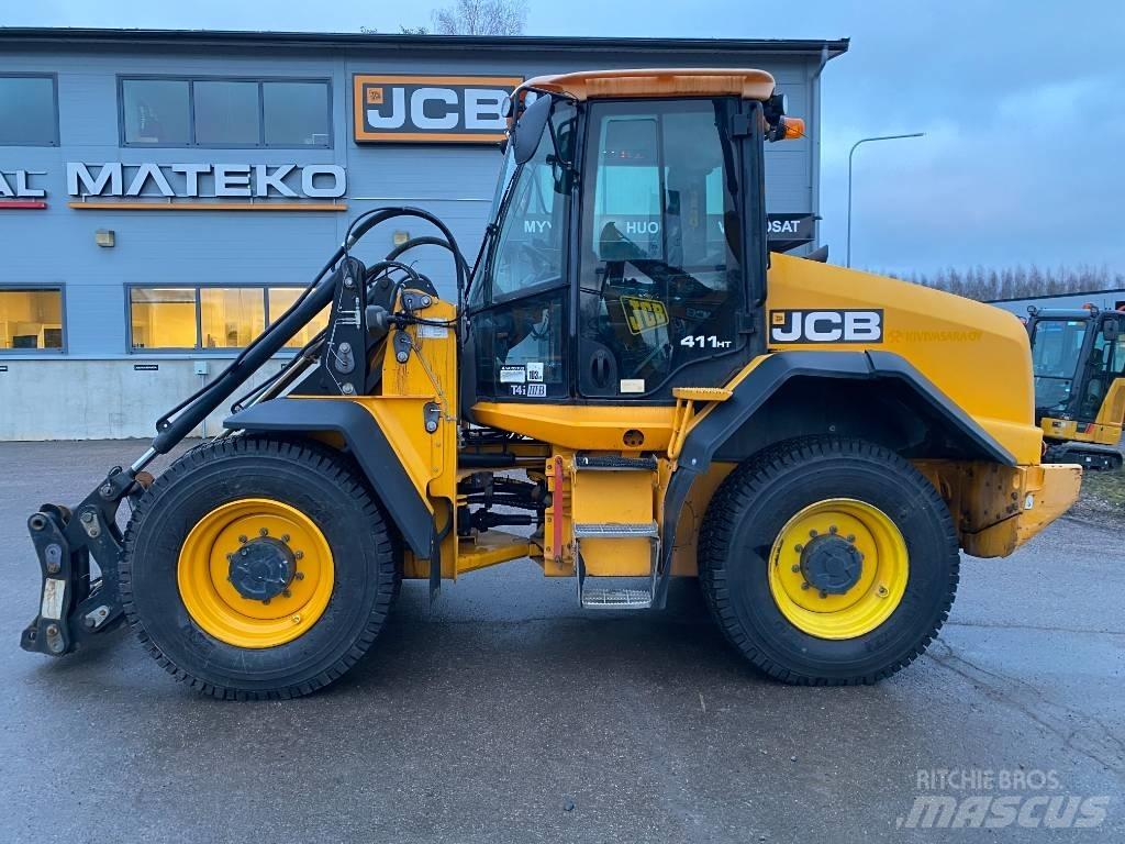 JCB 411 HT T4i Kolesni nakladalci