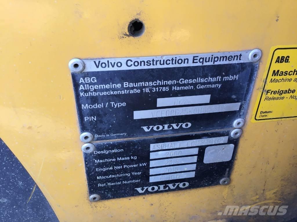 Volvo DD 25 Dvojni valjarji