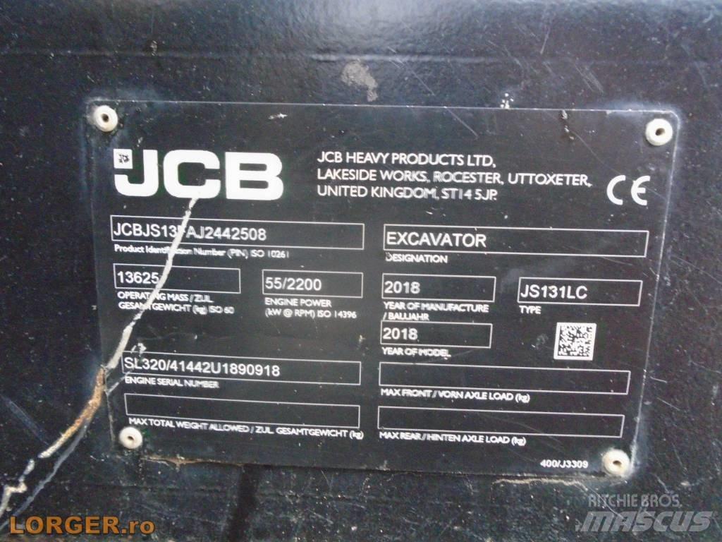 JCB JS 131 LC Bagri goseničarji