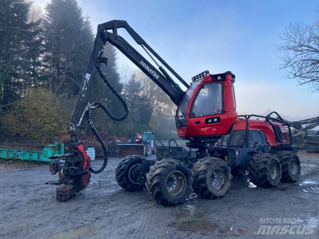 Komatsu 901XC Harvesterji