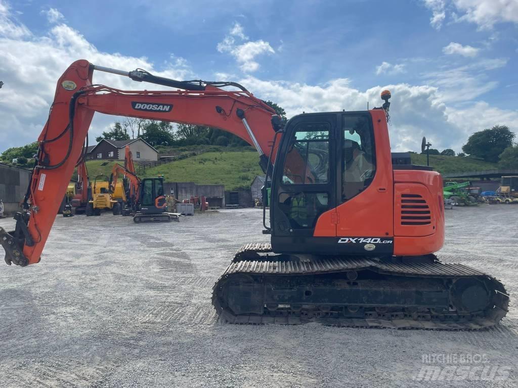 Doosan dx140 lcr-5 Bagri goseničarji