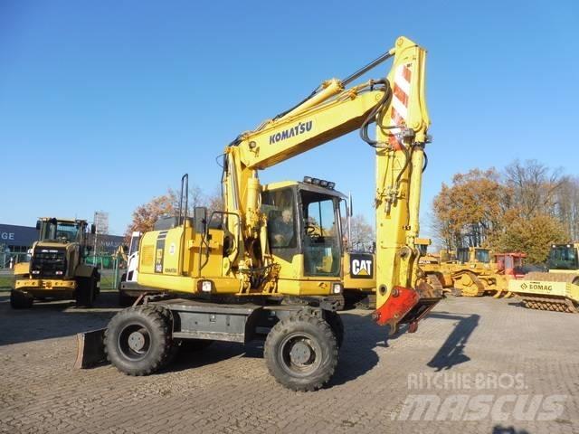 Komatsu PW 140-7 Bagri na kolesih