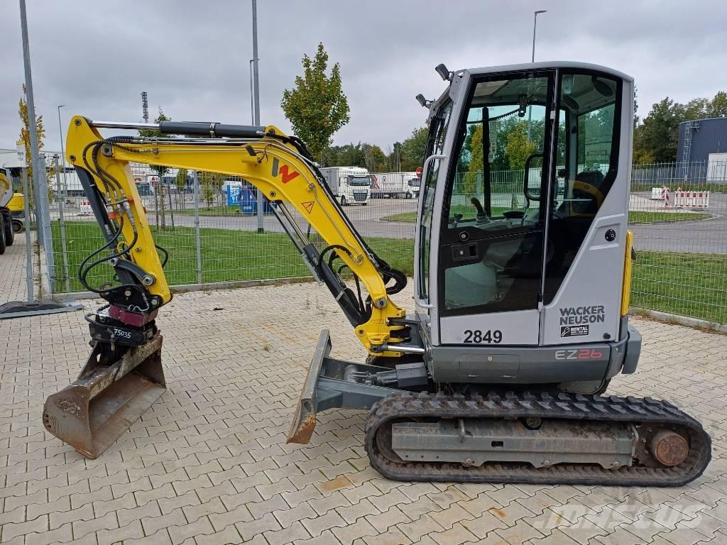 Wacker Neuson EZ26 Bagri goseničarji