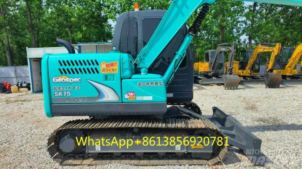 Kobelco SK 75 Bagri goseničarji