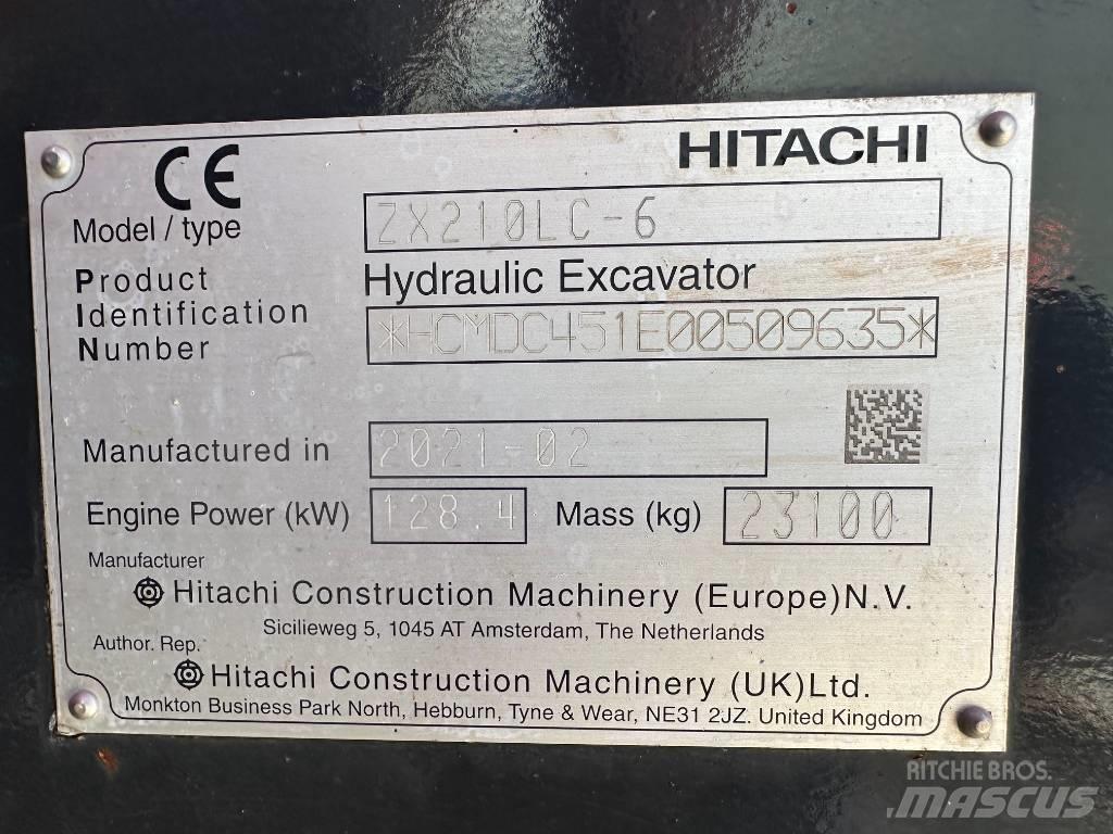 Hitachi ZX 210 LC-6 Bagri goseničarji