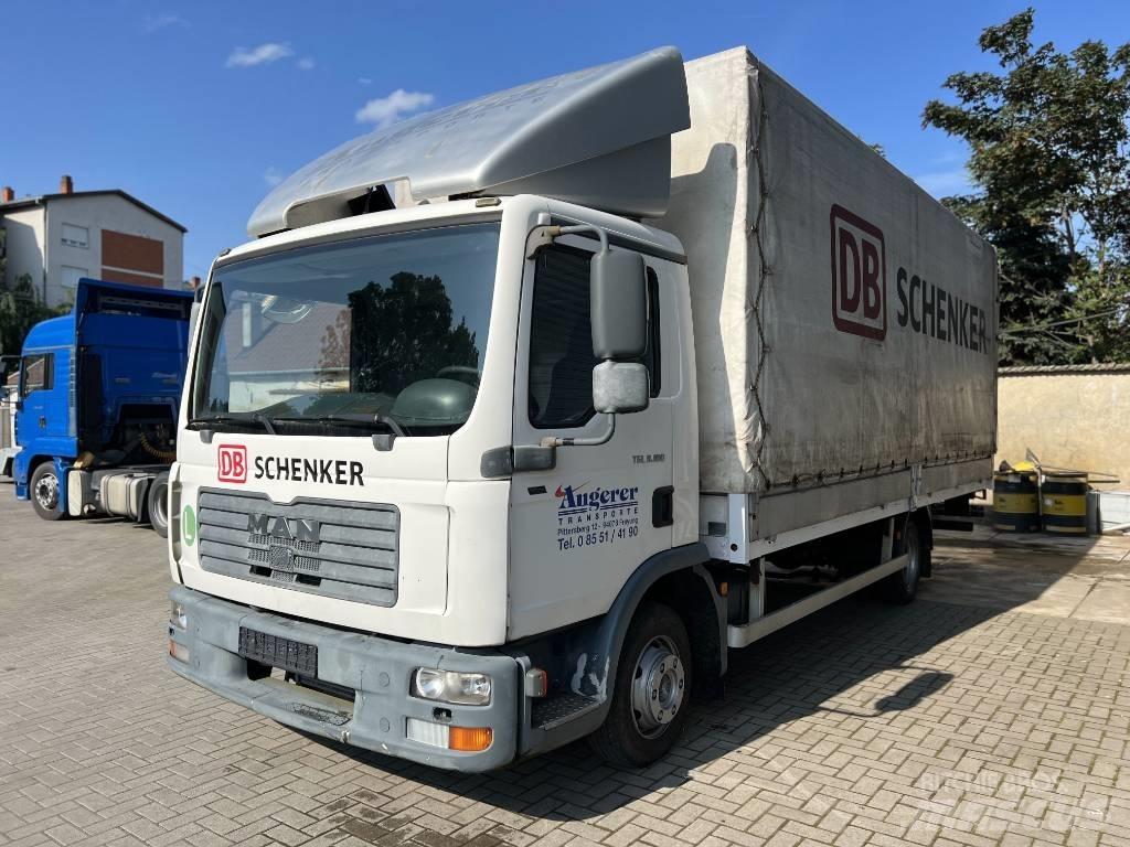 MAN TGL 8.180 Tovornjaki s ponjavo