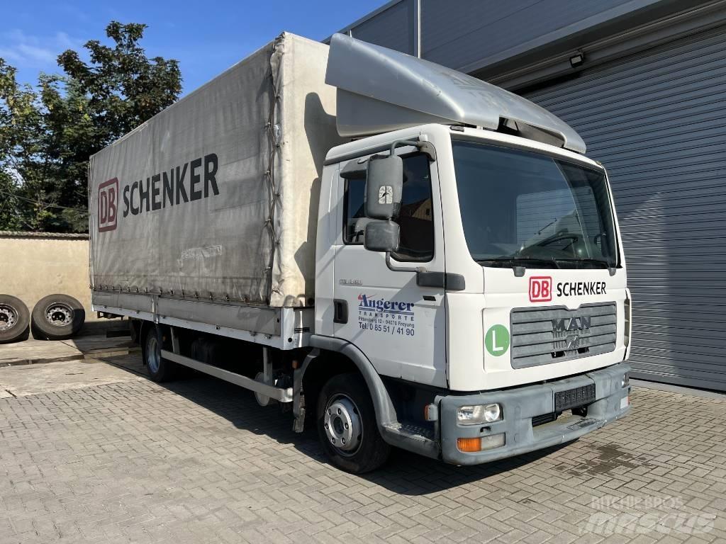 MAN TGL 8.180 Tovornjaki s ponjavo