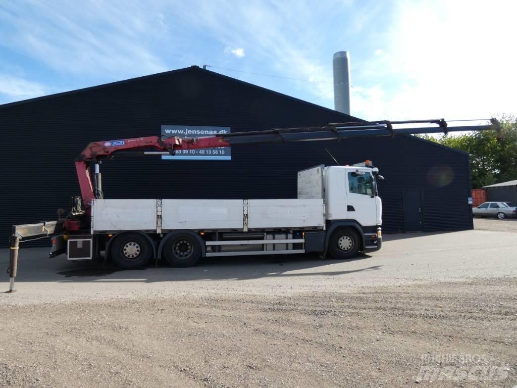 Scania G 450 Tovornjaki z žerjavom