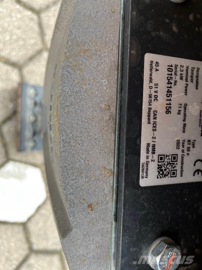 Bomag BT60E Vibro plošče