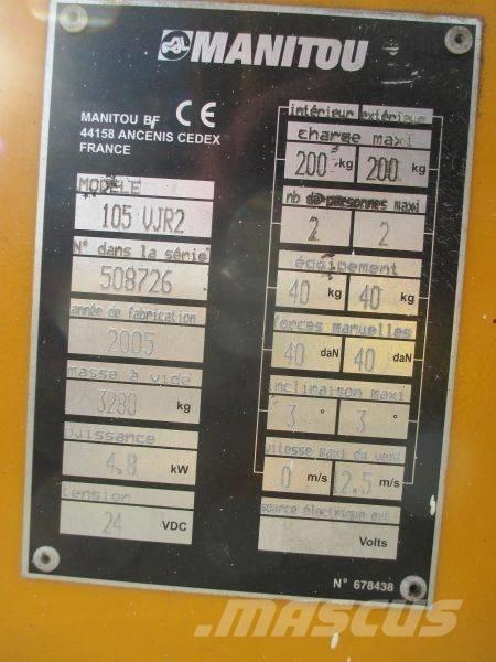 Manitou 105 VJR 2 Vertikalna dvigala