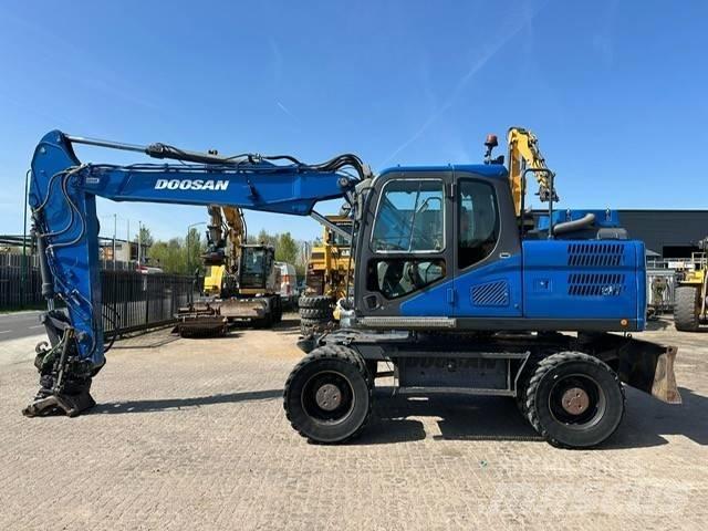 Doosan DX 170 W Bagri na kolesih