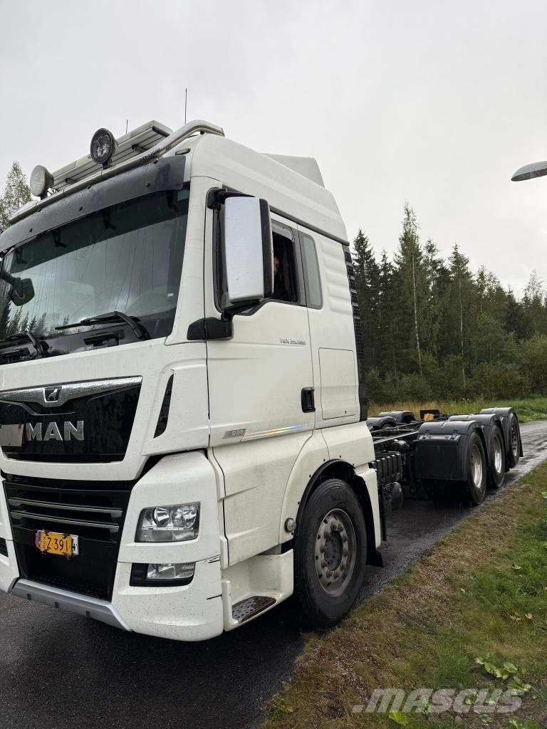 MAN TGX 32.580 Tovornjaki za prevoz avtomobilov z vitlom