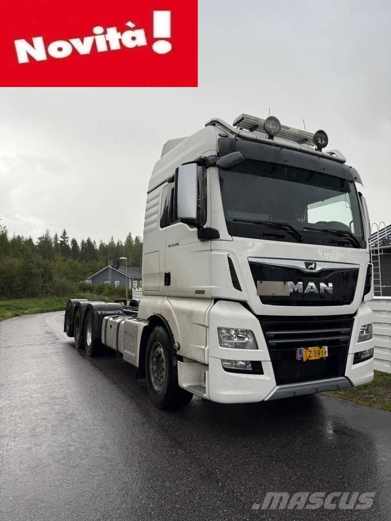 MAN TGX 32.580 Tovornjaki za prevoz avtomobilov z vitlom
