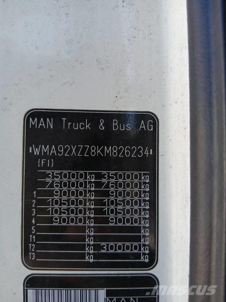 MAN TGX 35.580 Avtotransporterji