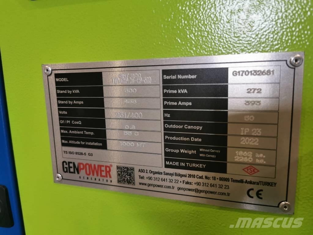 Genpower GNT 300 Dizelski agregati