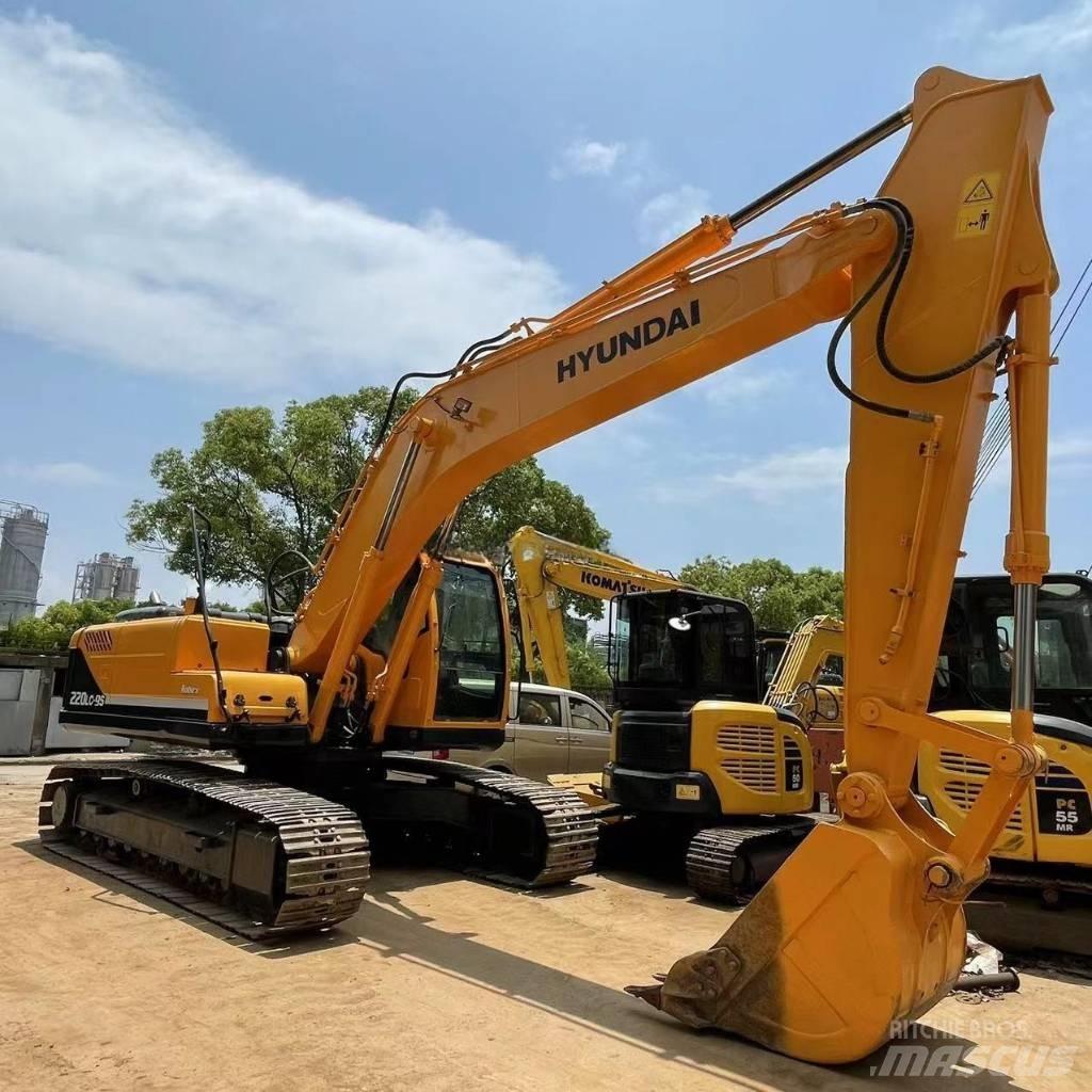 Hyundai R220-9s Bagri goseničarji
