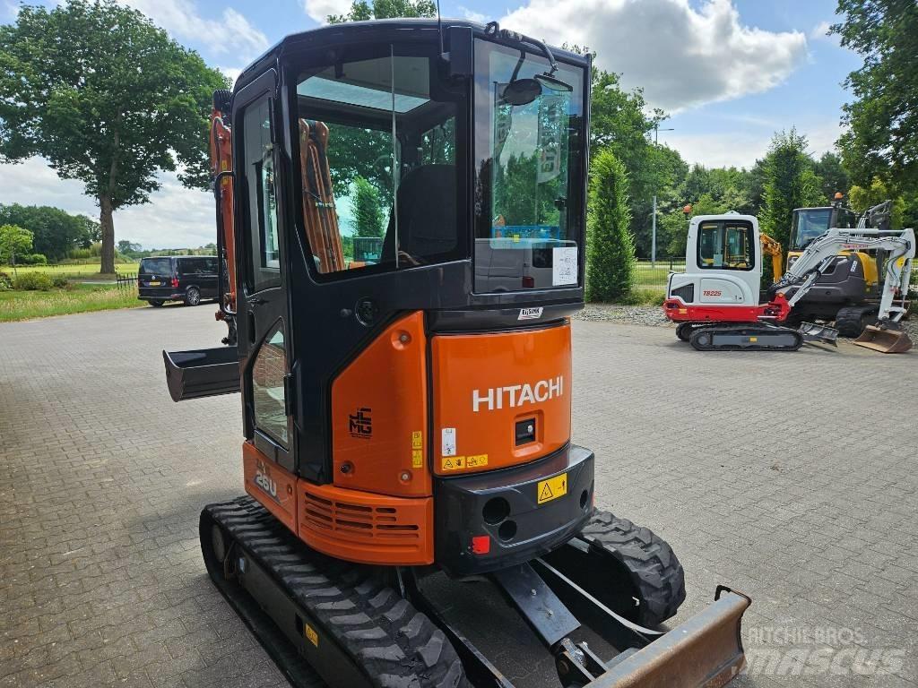 Hitachi ZX 26 Mini bagri <7t